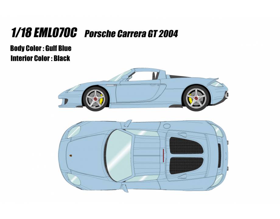 Porsche Carrera GT Gulf Blue