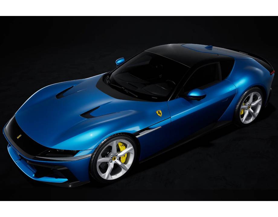 Ferrari 12 Cilindri Blu Corsa