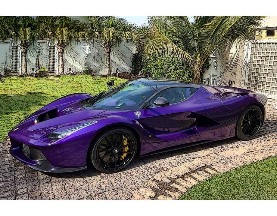 Ferrari LaFerrari Purple...