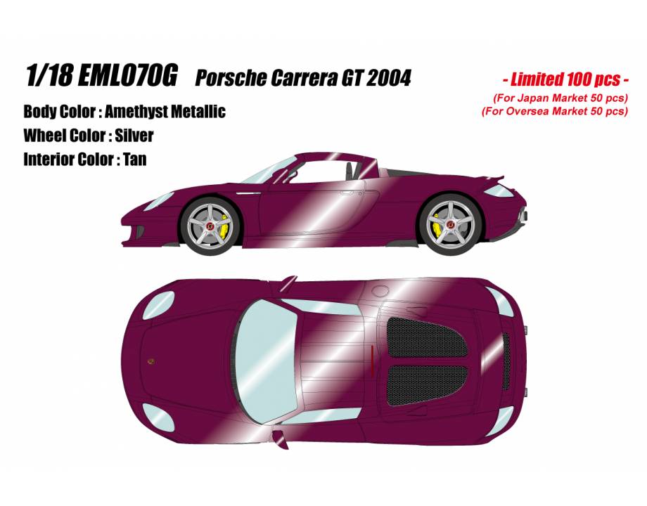 EML070G Porsche carrera GT...