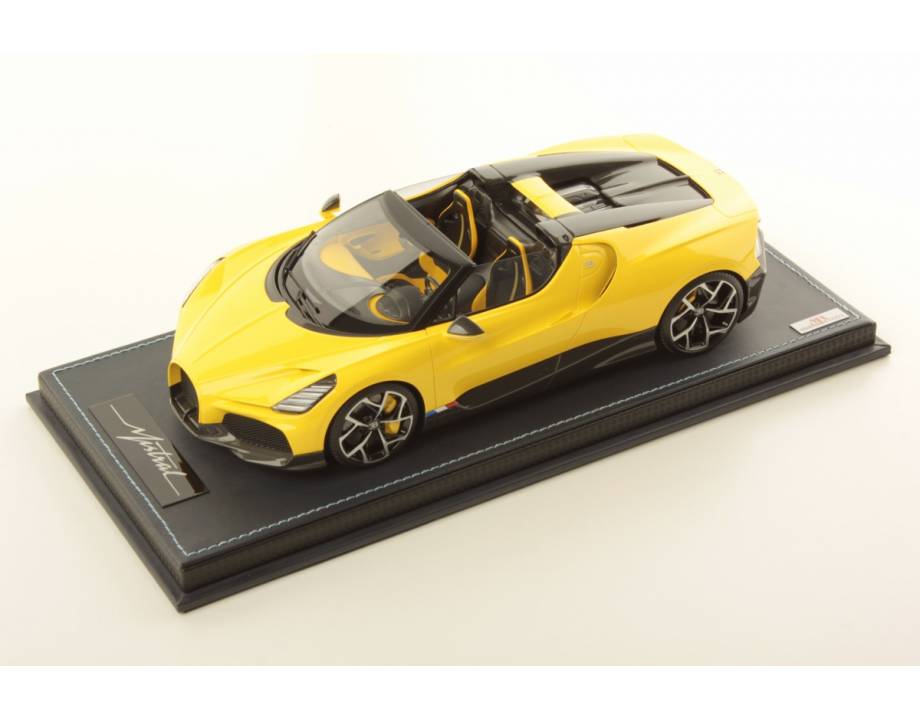 Bugatti W16 Mistral Yellow