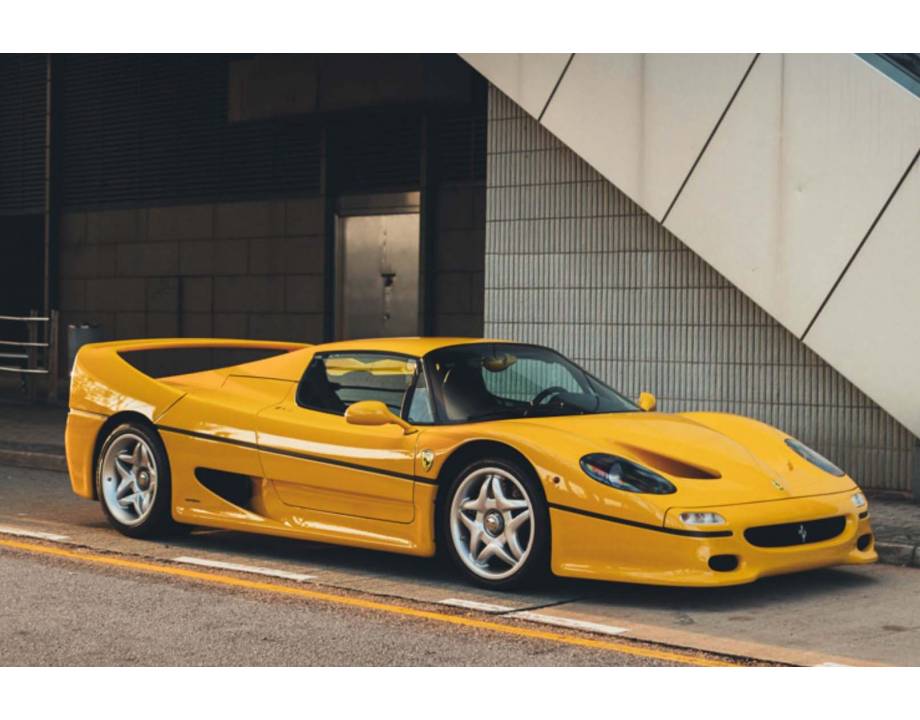 Ferrari F50 Coupe Yellow...
