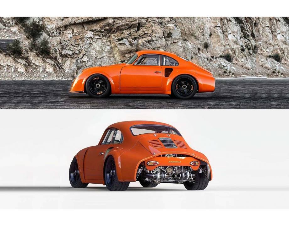 Porsche 356 RSR Hermes Orange