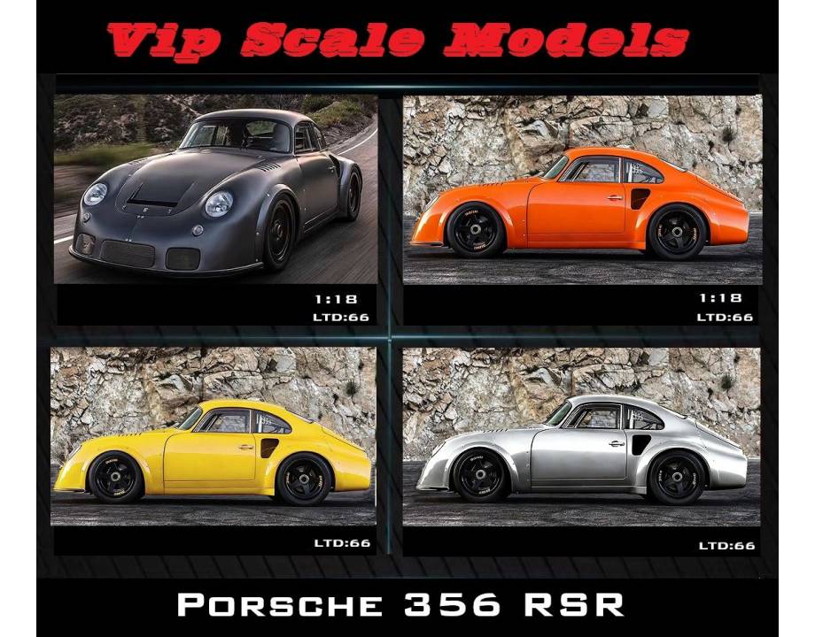 Porsche 356 RSR Hermes Orange