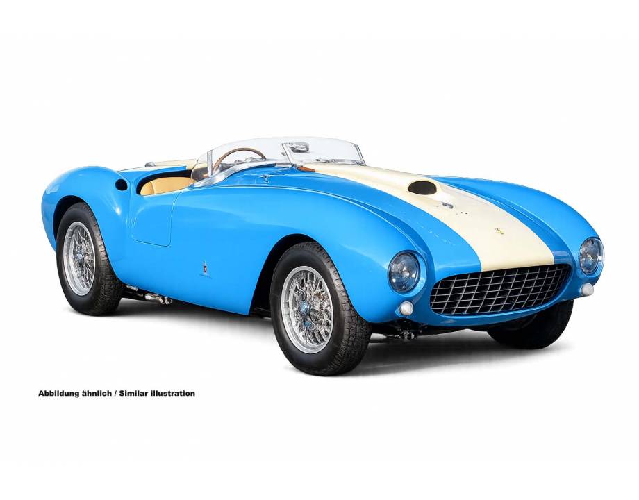 Ferrari 375 MM Spider, Blue...
