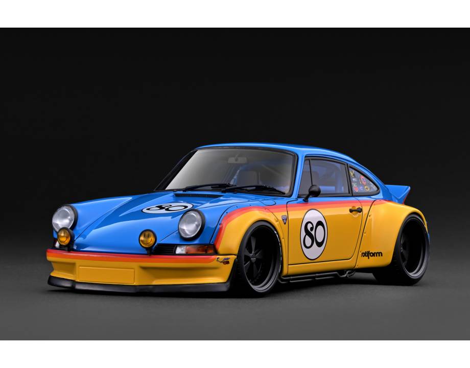 RWB Backdate #80 Yellow/Blue