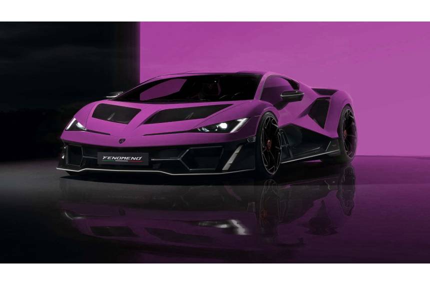Lamborghini Fenomeno Viola...