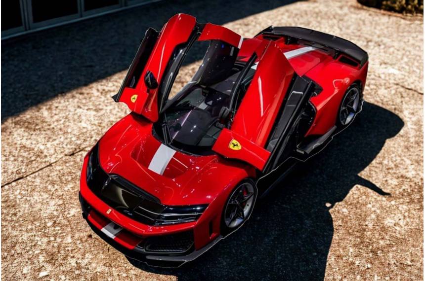 Ferrari F80 Full Open Rosso...