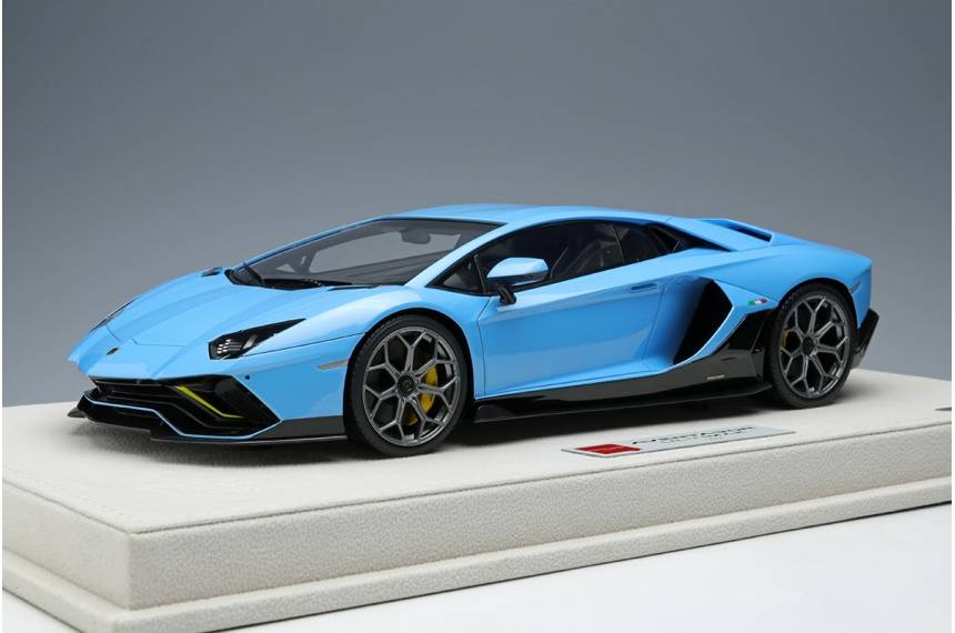 Lamborghini Aventador LP780-4 Ultimae Azul Cepheus